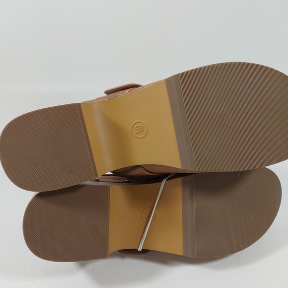 6 1/2 Women's Faye Clog Heels - Universal Thread Brown Studded - Picture 6 of 7